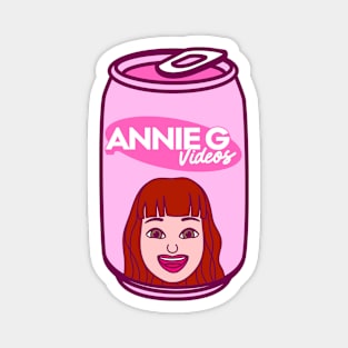 Anniegvideos Pink Soda Magnet