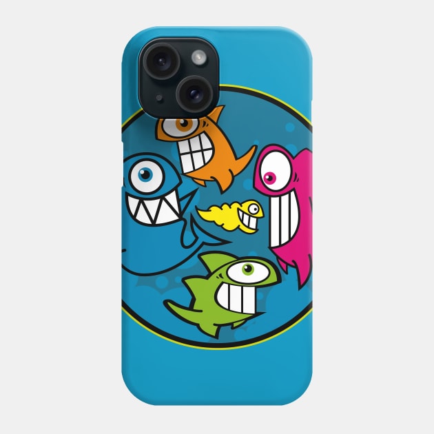 Aquarium tropical fish Phone Case by BOEC Gear