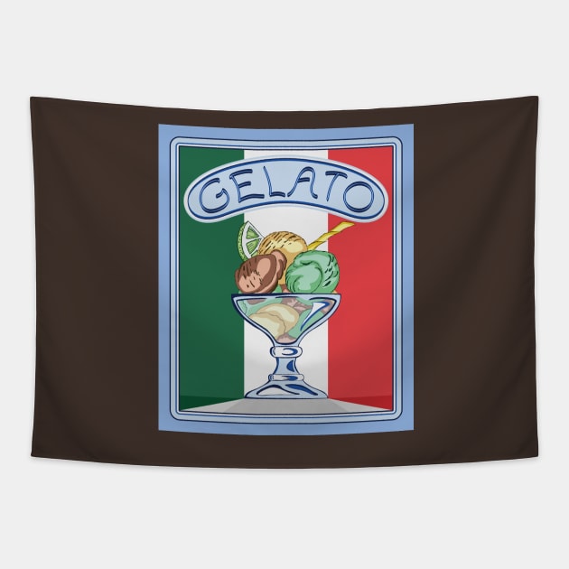 Gelato Tapestry by Kat C.