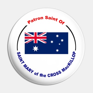 AUSTRALIA PATRON SAINT Pin