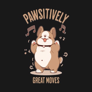 Cute English Bulldog Dog Dancing T-Shirt