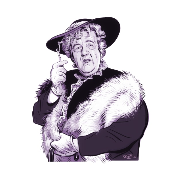 Margaret Rutherford - An illustration by Paul Cemmick by PLAYDIGITAL2020