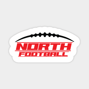 North Football laces Magnet