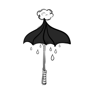 umbrella illustration T-Shirt