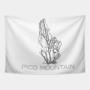 Pico Mountain Resort 3D Tapestry