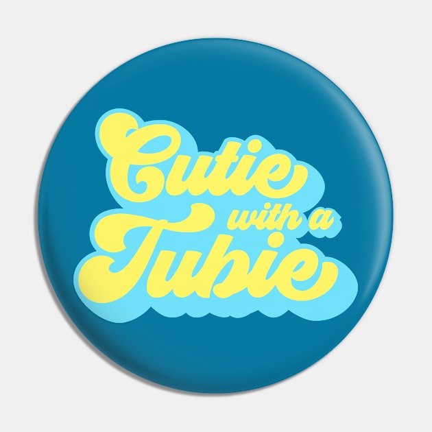 Cutie With A Tubie Feeding Tube Awareness G-button G-tube Pin by ArtsyTshirts