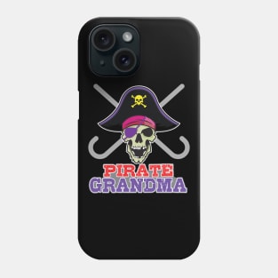 'Family Pirate Grandma' Awesome Pirate Gift Phone Case