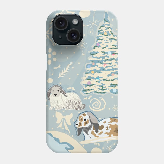 Sweet Bunnies Phone Case by KristinaStellar 