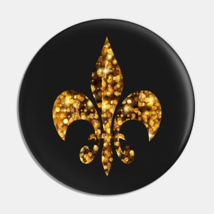 Sparkle Fleur De Lis Pin