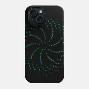 Phyllotaxis Spiral Flower Phone Case