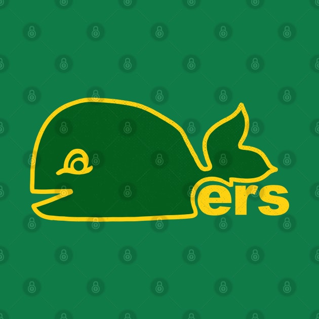 Retro New England Whalers Hockey by LocalZonly