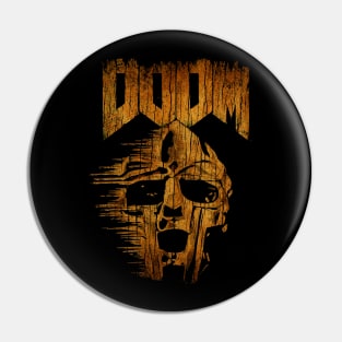 Vintage Art Doom Pin