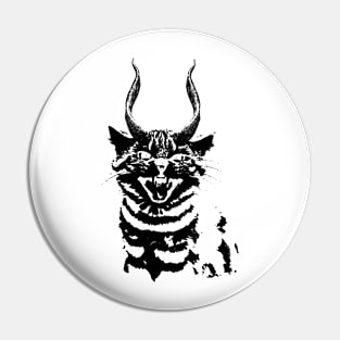 Demon cat Pin