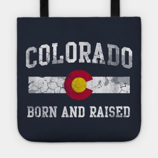 Retro Colorado Born And Raised Home Love Tote