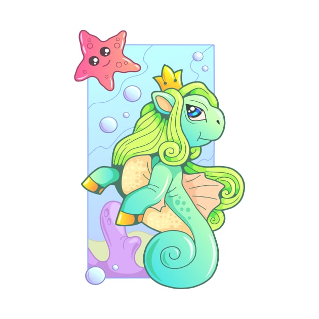 cute pony seahorse by YMFargon