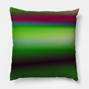 green red pink texture abstract art Pillow