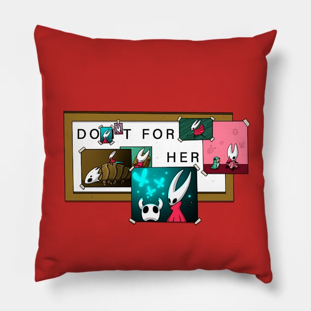 Do it for Hornet Pillow by TheTeenosaur