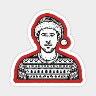 Merry Christmas Ryan Gosling Magnet