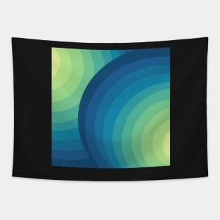 Circle gradients vibrant  -colorful Tapestry