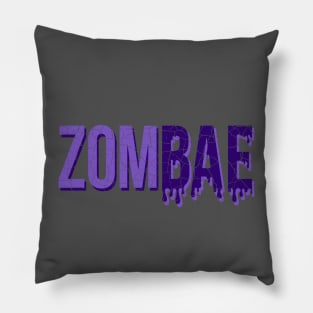 ZomBae (Purple) Pillow