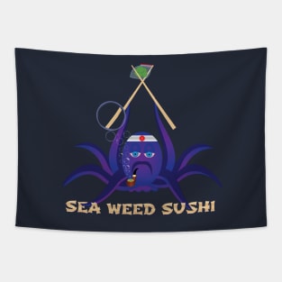 Sea Weed Sushi Tapestry