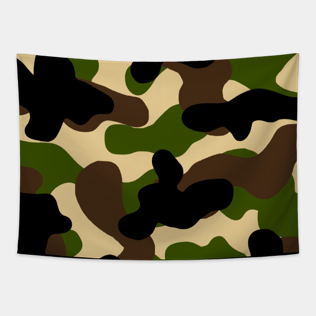 Camouflage Camo Camou Military Muster Grafik T Shirt Camouflage Tapestry Teepublic Au