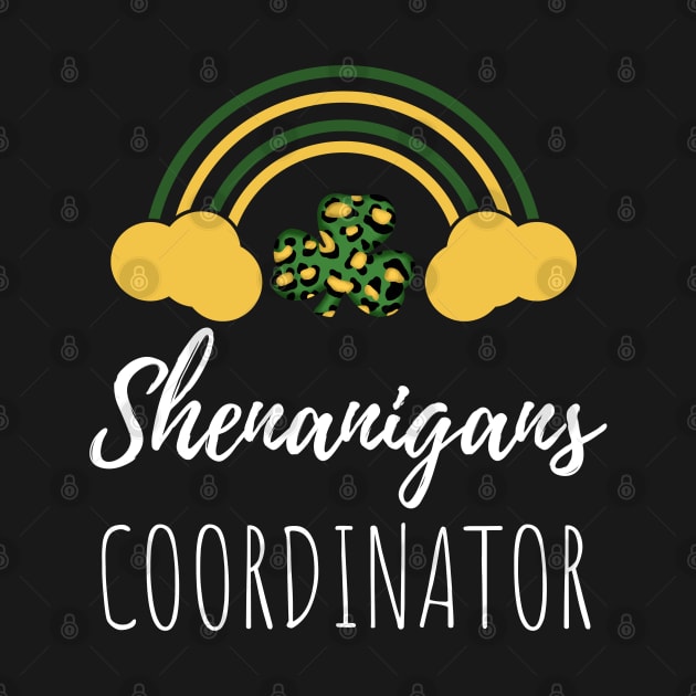 Shenanigans Coordinator Squad St Patricks Day Rainbow by WassilArt