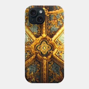 gold in the blue of eternity Phone Case