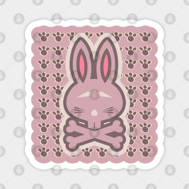 Bunny Boy Magnet by GLStyleDesigns