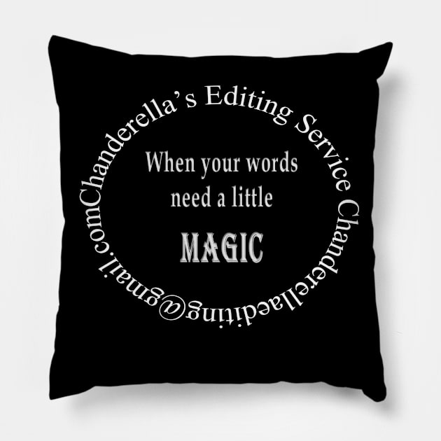 Magic Words Pillow by chanderella