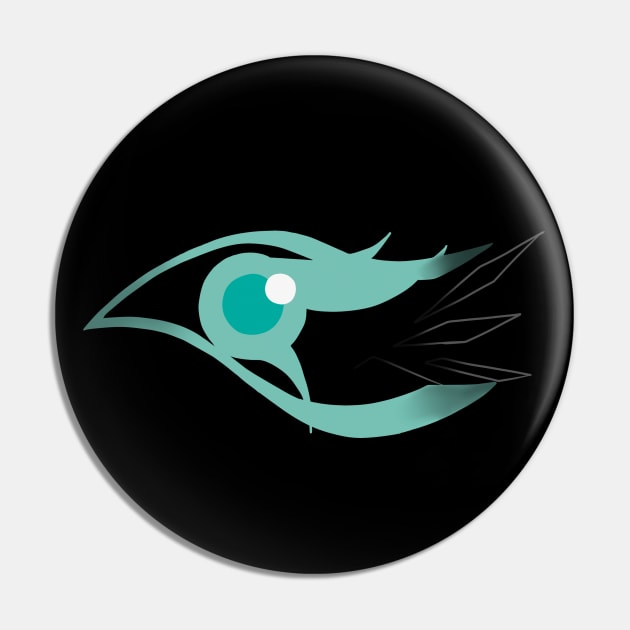 Mystic Messenger Mint Eye Symbol Pin by DaphInteresting