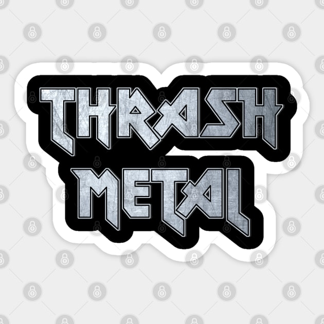Thrash metal - Thrash Metal - Sticker