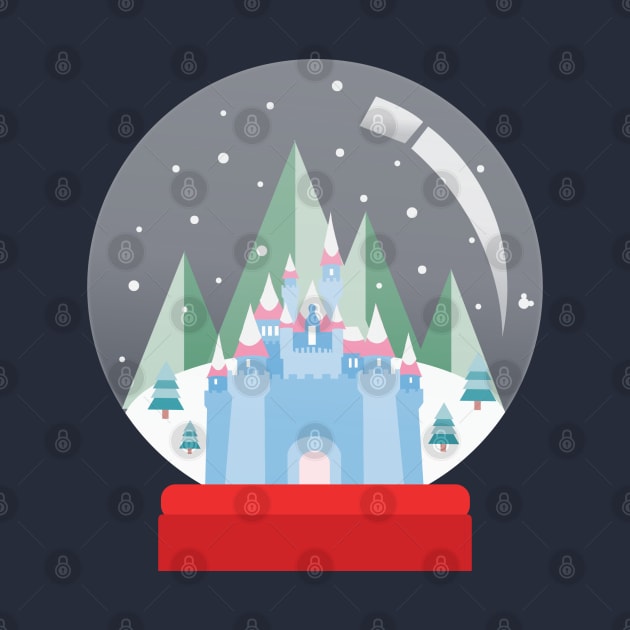 Magical Snowglobe Christmas by WereAllMadBoutique