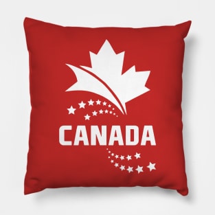 Canada White Lineart | Limited Edition Pillow