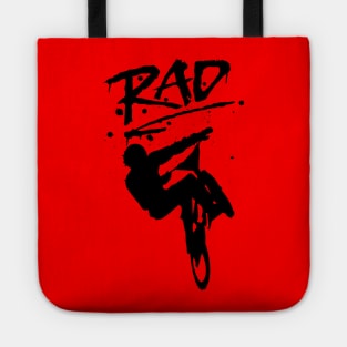 RAD BMX Bike Graffiti - 80s Movie Radical T-shirts Tote