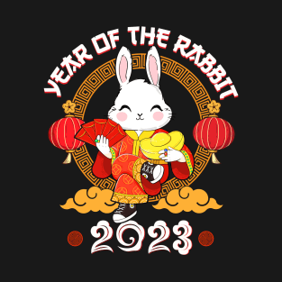 Happy Chinese New Year 2023 Year of the Rabbit T-Shirt