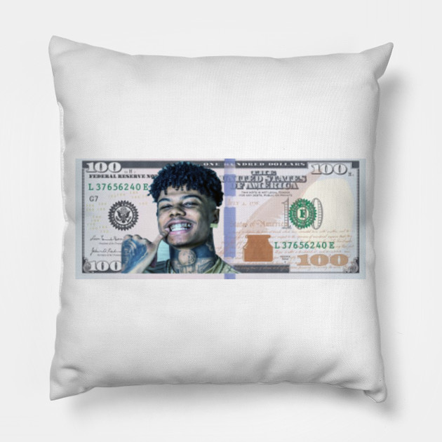 Blue Face 100 Dollar Bill Blueface Almohada Teepublic Mx