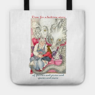 Storytelling with grandma Tote