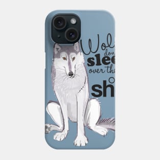 Wolves and sheep Phone Case