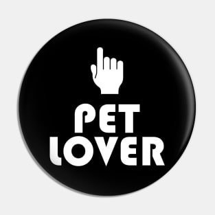 Pet Lover Pin