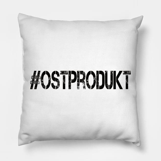 DDR Östliches Produkt Stolz Ossi Ost Geschenk Pillow by Jackys Design Room