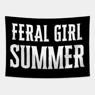 Feral Girl Summer Tapestry