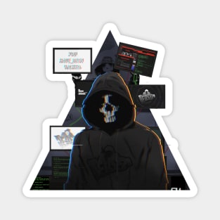 Anon Hacker Guy - "DedSec" Magnet