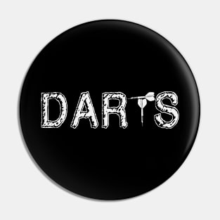 Dart Darts Barrel Bullseye Soft-tip Bar Pin