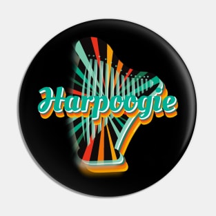 Harpoogie Retro Green Pin