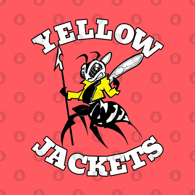 Yellow Jacket Mascot by Generic Mascots