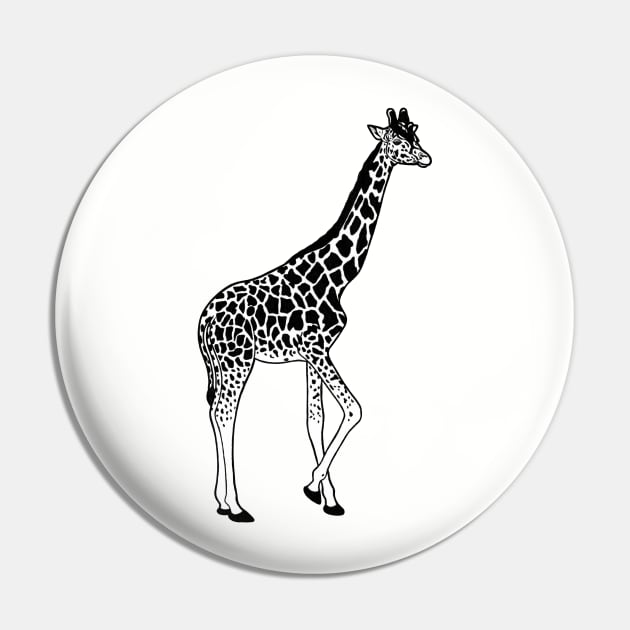 Giraffe Pin by lorendowding