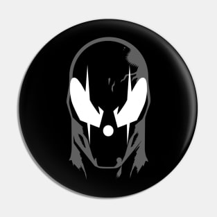 GIANT GRENDEL HEAD (Made for dark tees) Pin