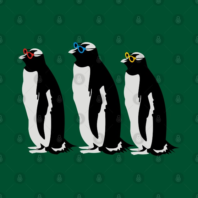 Leonard - 3 Penguins by Dreamteebox