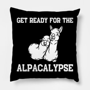 Get Ready For The Alpacalypse Pillow